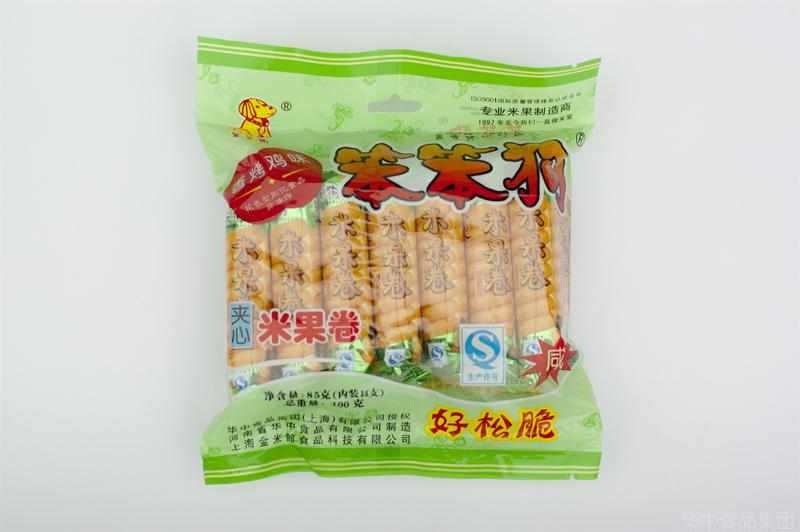 100g夾心米果卷（香烤雞味）